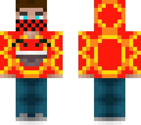 flame man