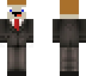 ginger in suit