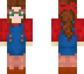 girl with glasses