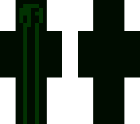 green mysterious person