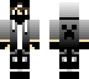 guy with a creeper hoodie