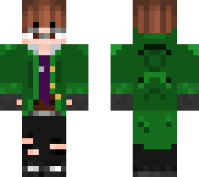 hezzlin (trench coat) (green) (improved)