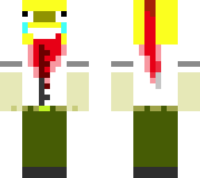 humour man (w/ blood)