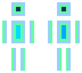 inversed target skin