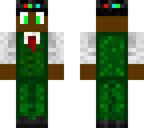 jade in a suit, black crown