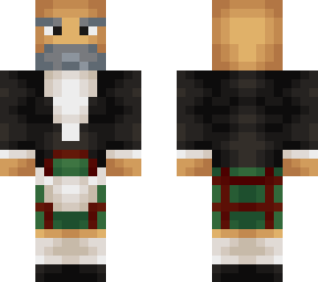 kilted man