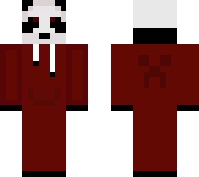 maroon panda