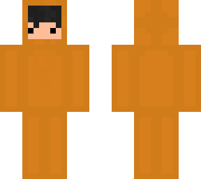 orange hoodie