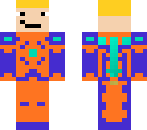 orange iron man