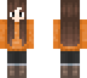 orange jacket