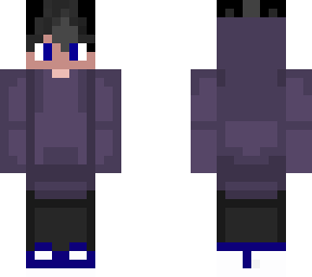 purple hoodie