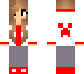 red and white gamer girl