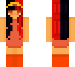 revamped this skin to have my hair