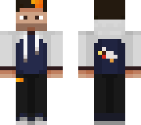 skin auron cubito con frederick en la sudadera/ cuerpo grueso