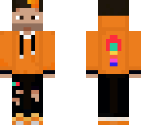 skin naranja con rodolfo /cuerpo delgado/ para auronplay