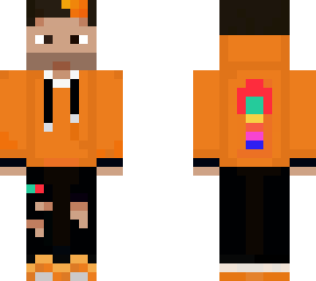 skin naranja con rodolfo /cuerpo delgado/ para auronplay
