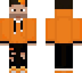 skin naranja para auronplay