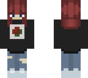 the redhead in roses