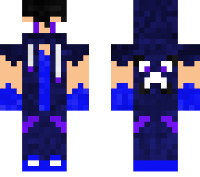 traje azul