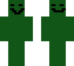 two face green man