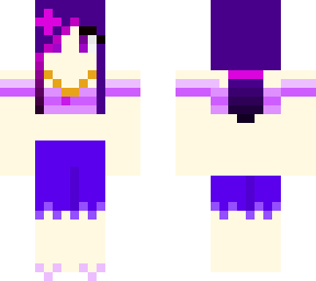 violette dark mermaid queen(human form)