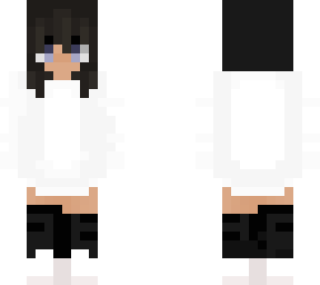white hoodie girl