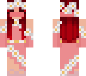 white rose dress