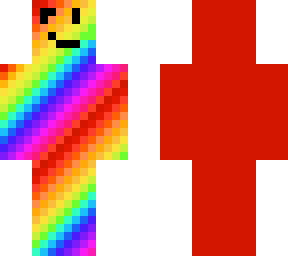 winking rainbow dude