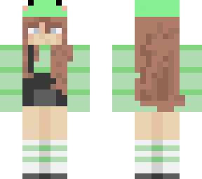 aesthetic frog girl