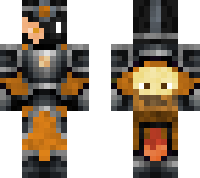 Blaze King Minecraft Skin