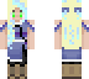 blonde haired waterbender