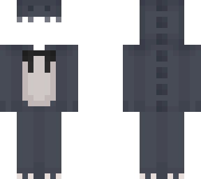 blue dinosaur suit template