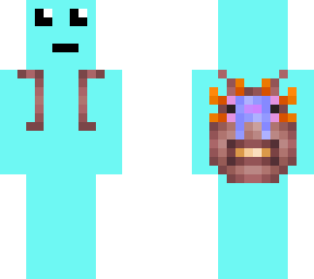 blue guy with axolotl backpack