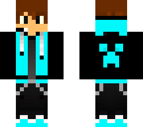 blue hoddie boy - special effect