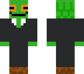 bussiness frog with gills