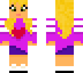 cute heart girl