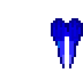 dark blue wings (base)