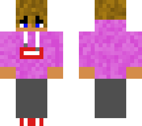 e-boy with puple hoodie