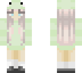 frog hoodie girl but better