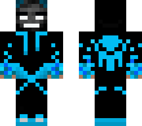 gamer with wither mask