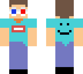 Georgenotfound 3d Glasses Minecraft Skin