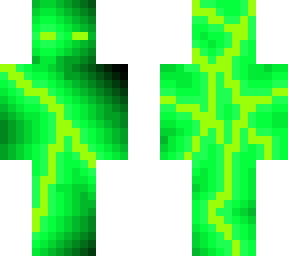 green and lighting god