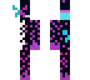 half rainbow half ender creeper