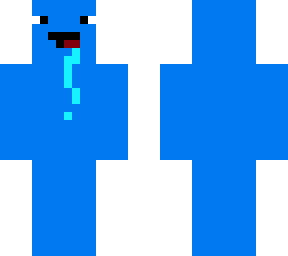 just blue