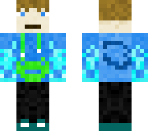light blue guy