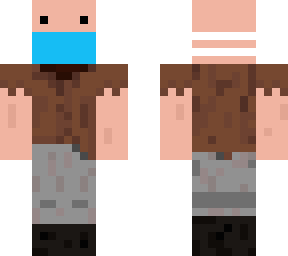notch with a mask on