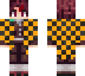 orange tanjiro kamado