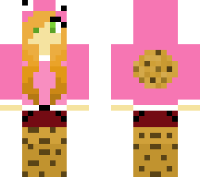 pink cookie monster hoodie girl