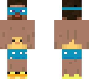 pool steve (cyan)
