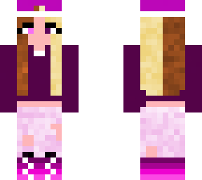 purple + pink